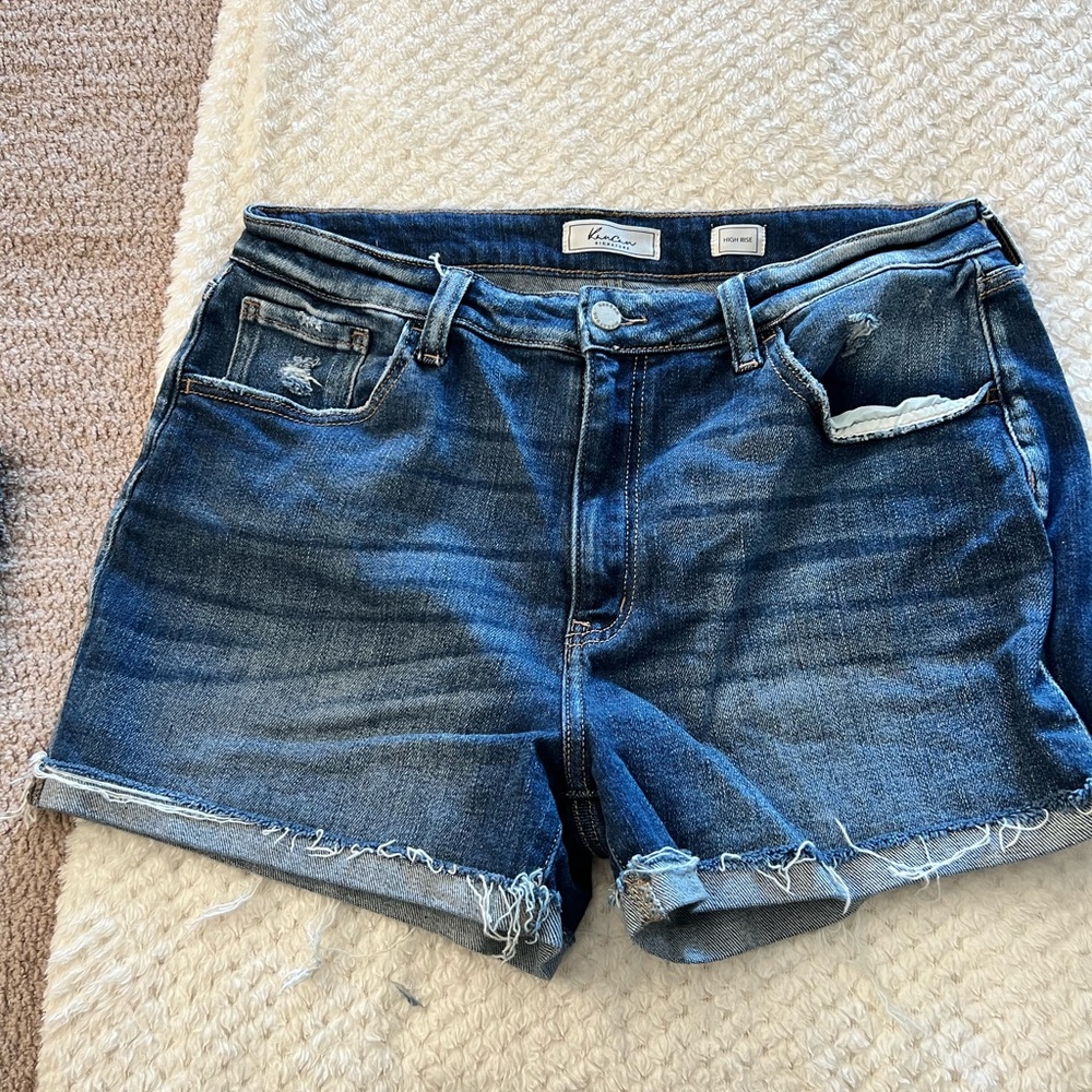 Kancan Signature Women’s Jean Shorts High Rise Size 31